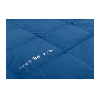 Box quilted sewn-through quilted construction minimises weight and packed size