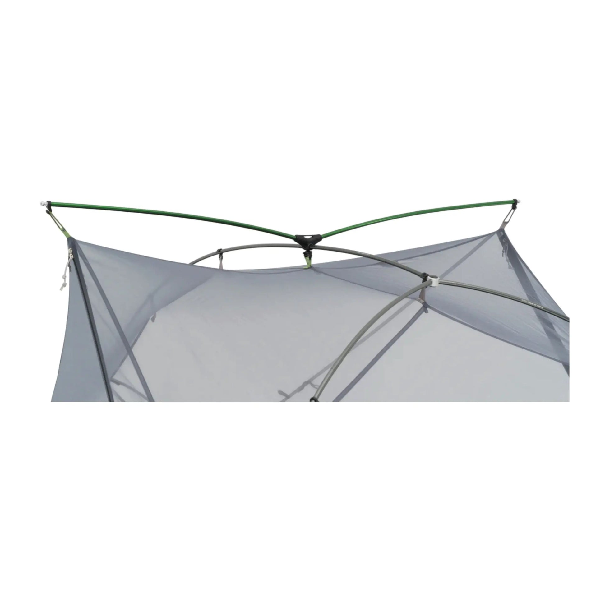 Tension Ridge raises the tent’s shape upwards for more usable head-and-shoulder space