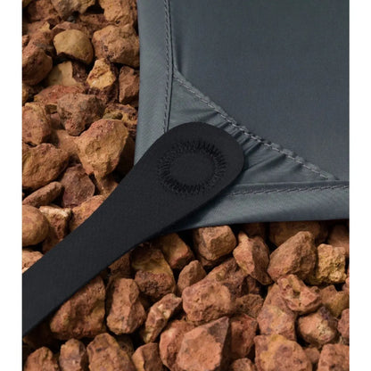 Strong Hypalon perimeter attachment points are flexible and secure