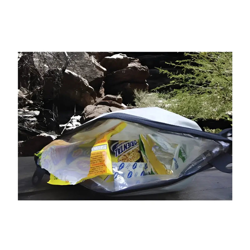 Stores dry and liquid waste securely