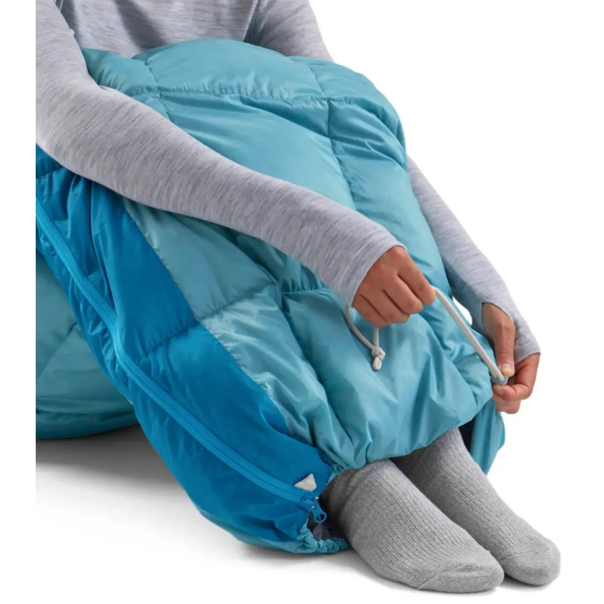 Open the footbox drawcord for ventilation