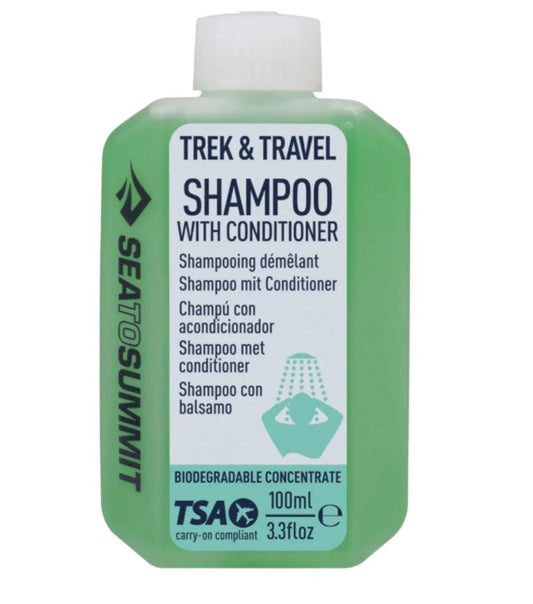 Sea to Summit Liquid Soaps Conditioning Shampoo 100ml : Trek and Travel Soaps