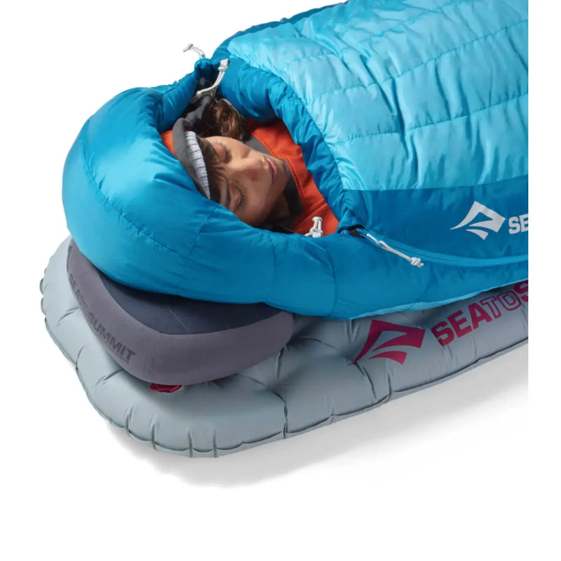 Slip an Aeros Pillow (not included) under your hood and enjoy a great night's sleep