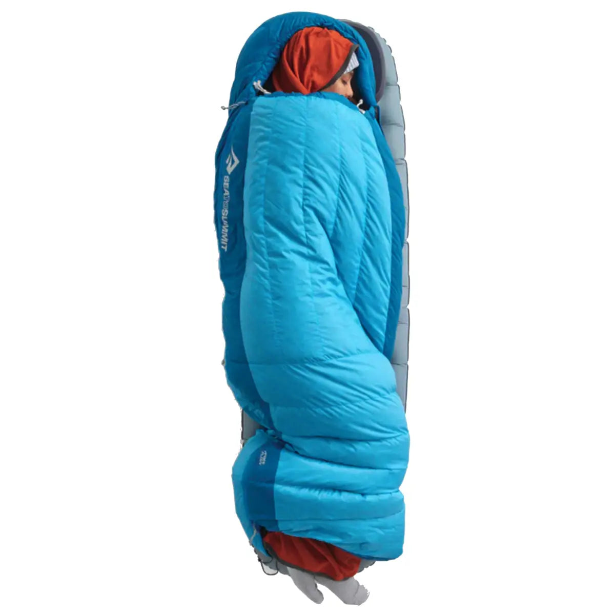 Semi-rectangular fit is designed for spacious comfort perfect for side sleeping