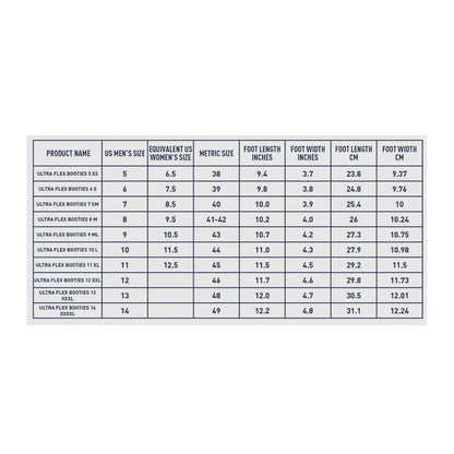 Sea To Summit Ultra Flex Booties - Size 9 US (Medium / Large)