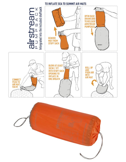 Sea to Summit Ultralight ASC Women’s Insulated Sleeping Mat - Large - Coral