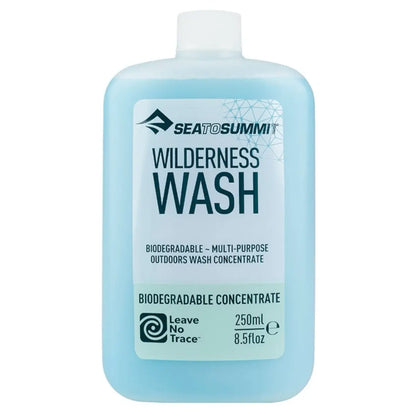 Sea to Summit : Wilderness Wash Travel Soap 250ml - Biodegradable, Multi-purpose Outdoors Wash Concentrate