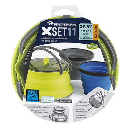 Collapsible cookware in the X-Set™ 11 is a game changer in how you pack for outdoor adventures