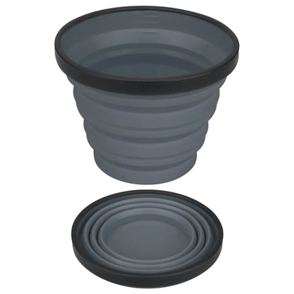 X-Mug is calibrated as a measuring cup, with measurements imprinted on the inside