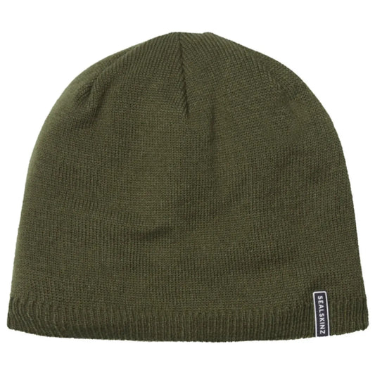Sealskinz Cley Waterproof Cold Weather Beanie (Small / Medium) - Olive