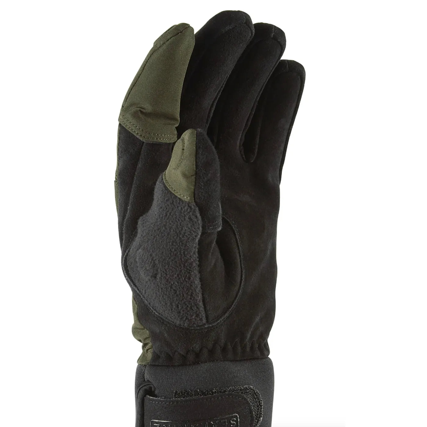 Sealskinz Stanford Waterproof All Weather Sporting Glove (Large) - Olive Green / Black