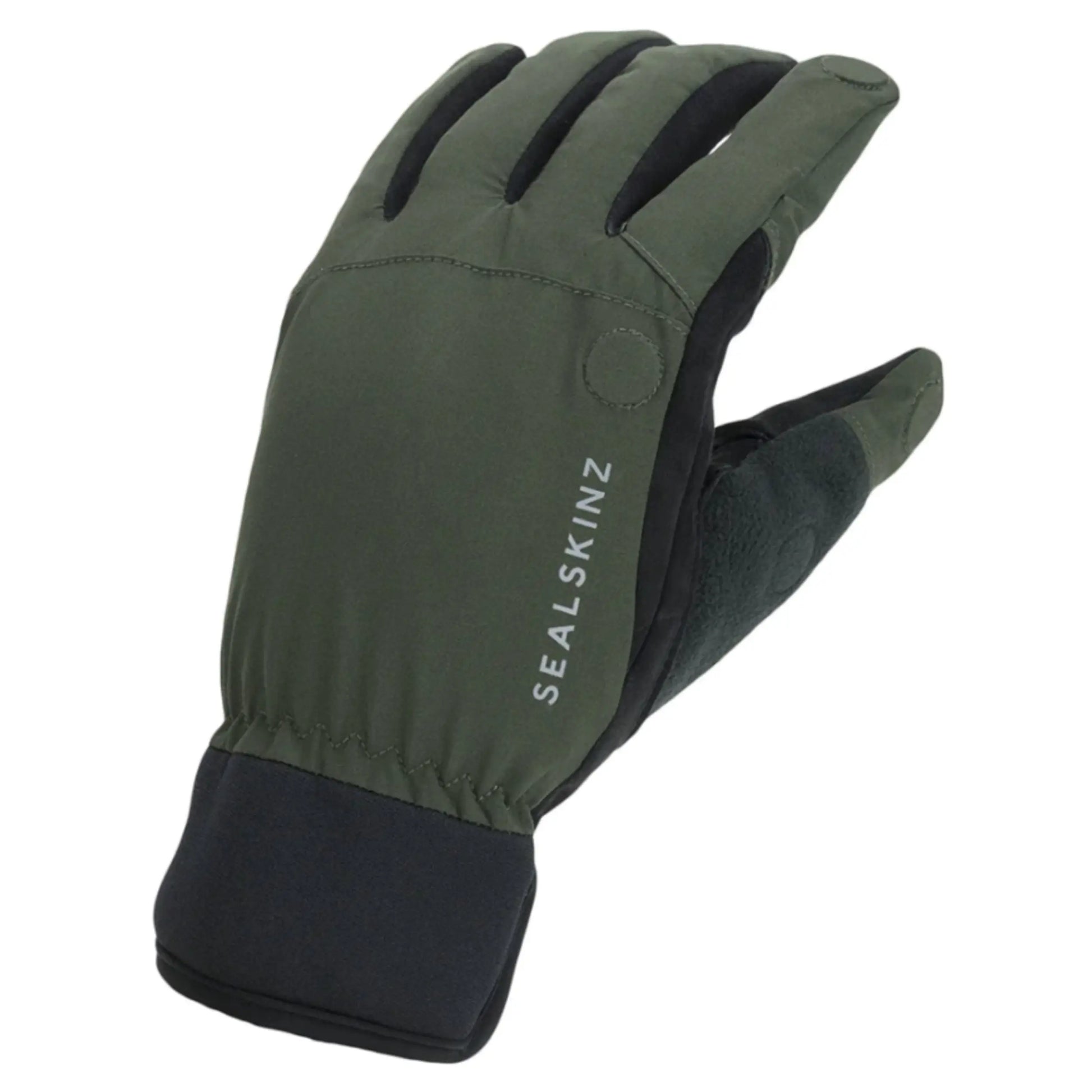 Sealskinz Waterproof All Weather Sporting Glove (Olive Green / Black) - Large