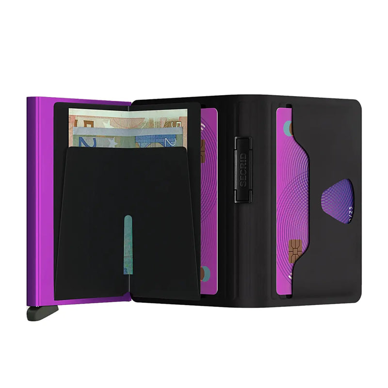 Flicking a button on the side of the Card Slide will reveal your cards in steps, so you can see all your cards at once