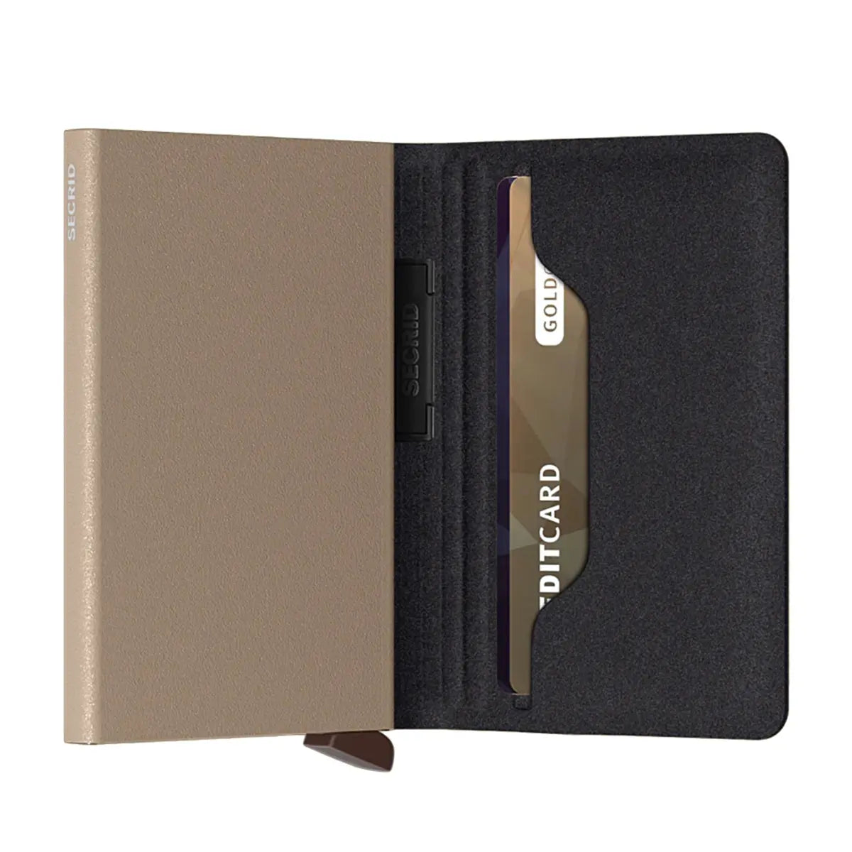 Holds 6 extra cards, banknotes and business cards