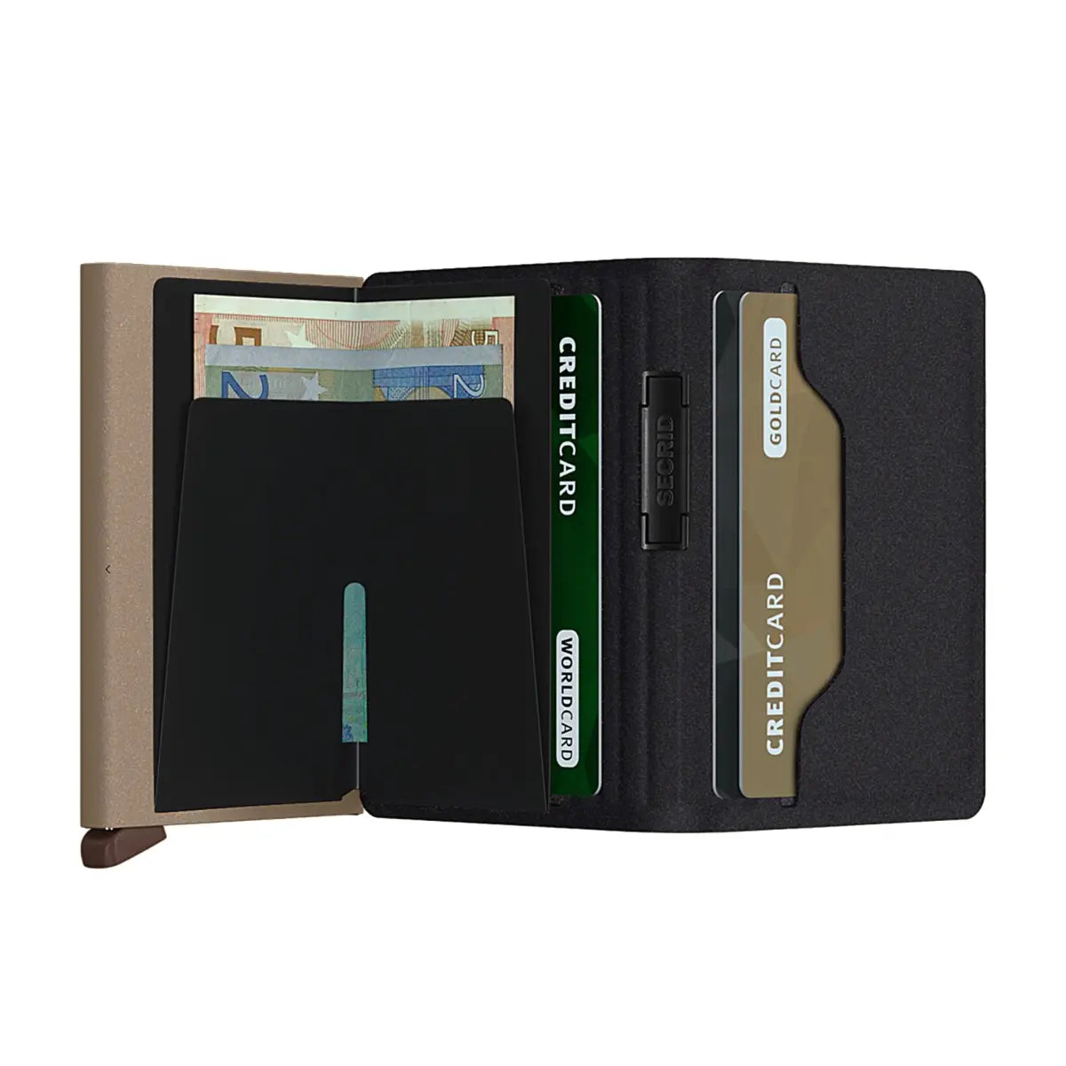 Protects cards against unwanted readings of Radio Frequency Identification technology