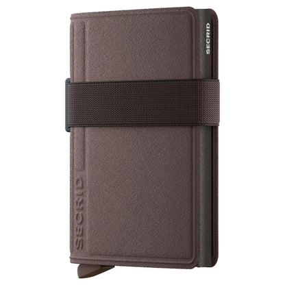 Secrid Bandwallet Compact RFID Wallet - LIBA Brown / Brown