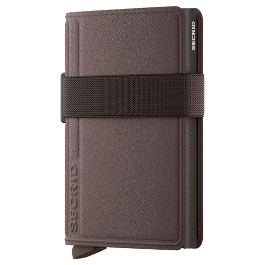 Secrid Bandwallet Compact RFID Wallet - LIBA Brown / Brown