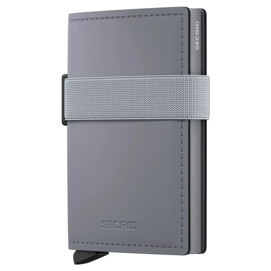 Secrid Bandwallet Compact RFID Wallet - Matte Grey / Grey
