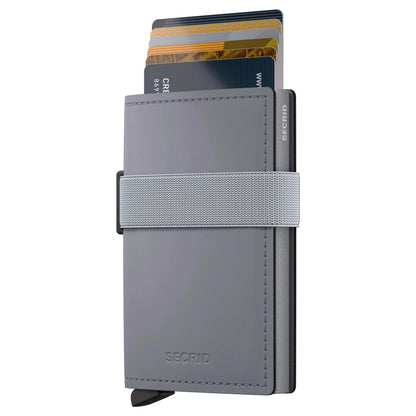 Secrid Bandwallet Compact RFID Wallet - Matte Grey / Grey