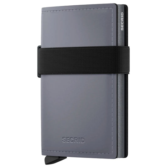 Secrid Bandwallet Compact RFID Wallet - Matte Grey / Black