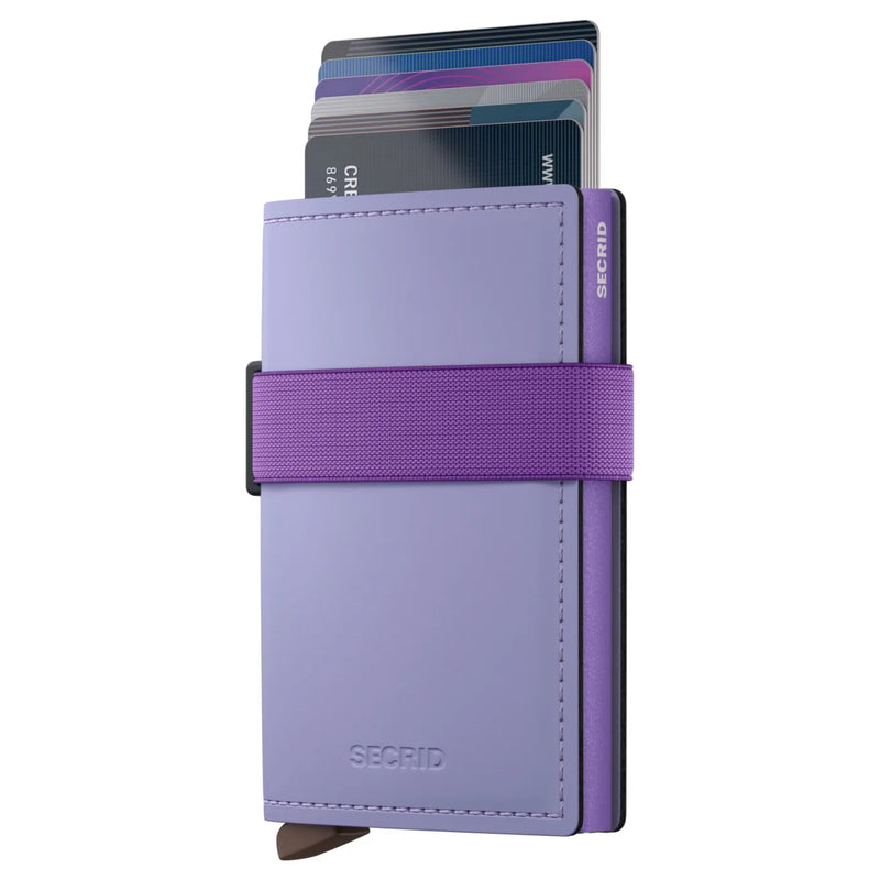 Secrid Bandwallet Compact RFID Wallet - Matte Lilac / Violet