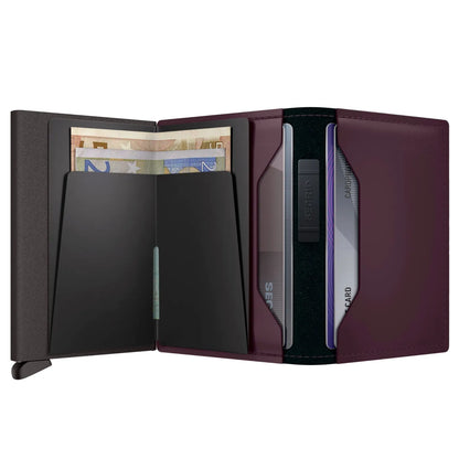 Secrid Bandwallet Compact RFID Wallet - Matte Plum