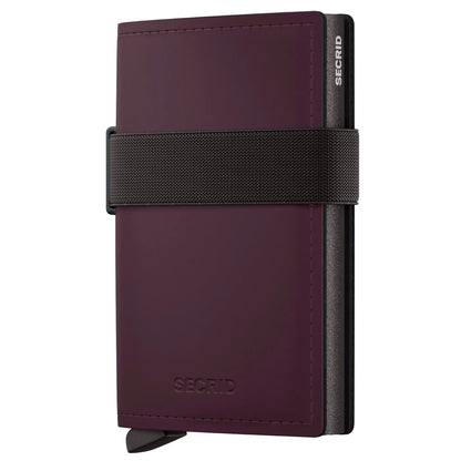 Secrid Bandwallet Compact RFID Wallet - Matte Plum