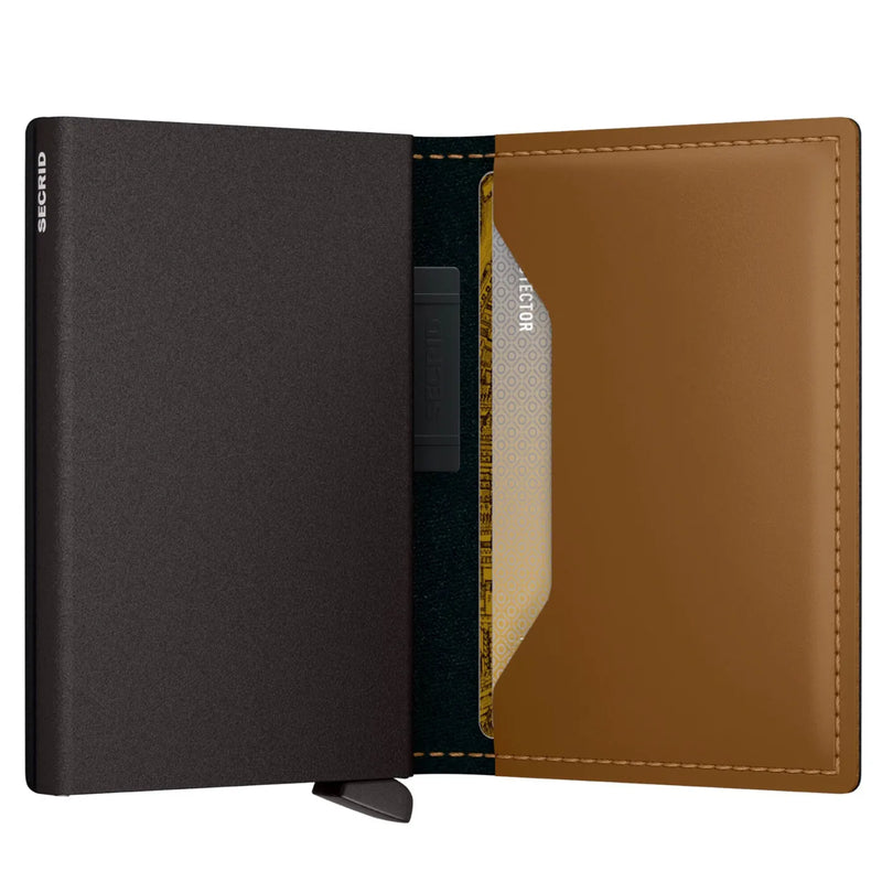 Secrid Bandwallet Compact RFID Wallet - Matte Toffee