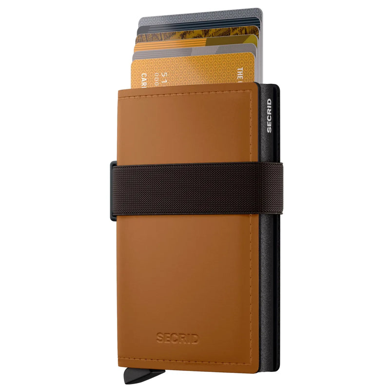 Secrid Bandwallet Compact RFID Wallet - Matte Toffee
