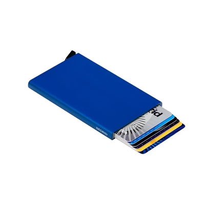 Mechanism inside slightly separates your cards, preventing damage to chips and magnetic strips