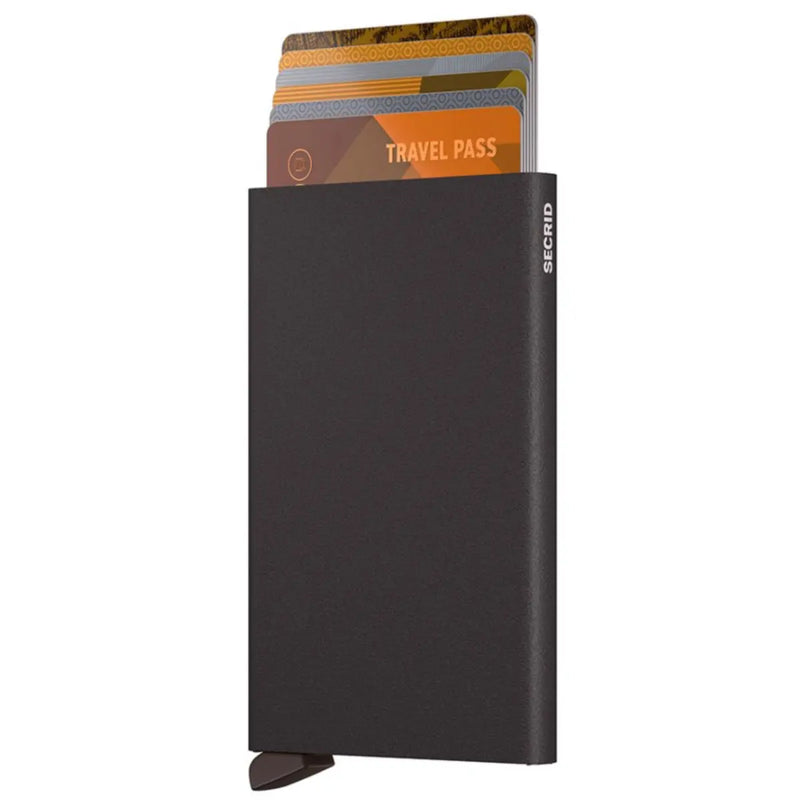 Secrid Cardprotector Compact RFID Card Wallet - Powder Brown