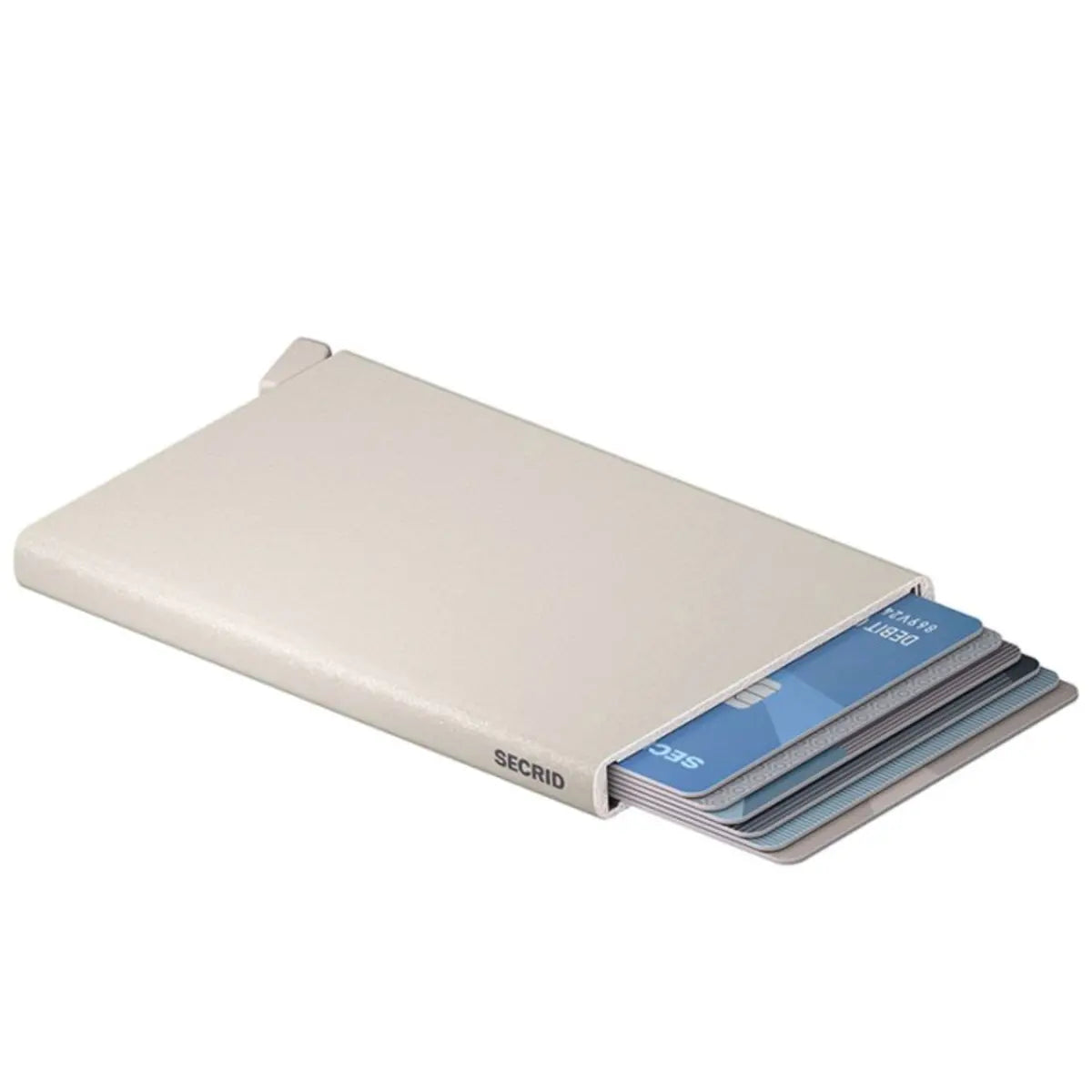 Secrid Cardprotector Compact RFID Card Wallet - Powder White