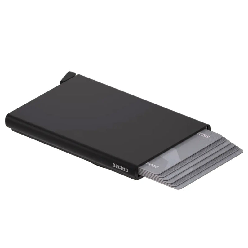 Secrid Cardprotector for Magsafe - Compact RFID Card Wallet - Black