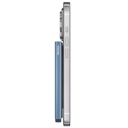 Secrid Cardprotector for Magsafe - Compact RFID Card Wallet - Ice Blue