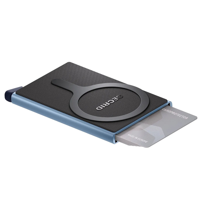 Secrid Cardprotector for Magsafe - Compact RFID Card Wallet - Ice Blue