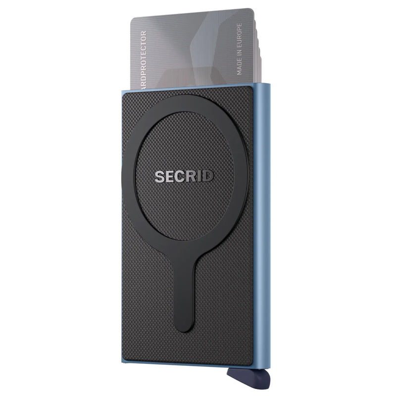 Secrid Cardprotector for Magsafe - Compact RFID Card Wallet - Ice Blue