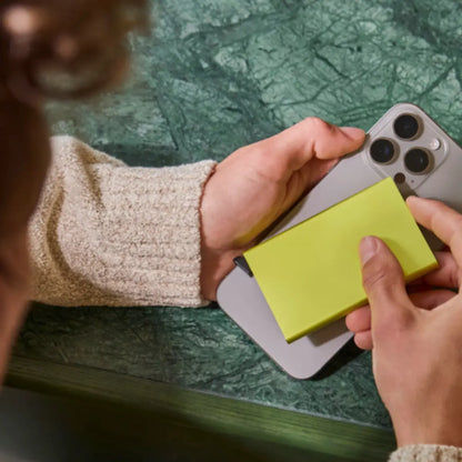 Secrid Cardprotector for Magsafe - Compact RFID Card Wallet - Lime