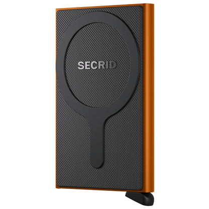 Secrid Cardprotector for Magsafe - Compact RFID Card Wallet - Orange