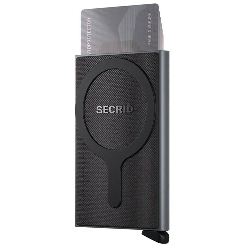 Secrid Cardprotector for Magsafe - Compact RFID Card Wallet - Titanium