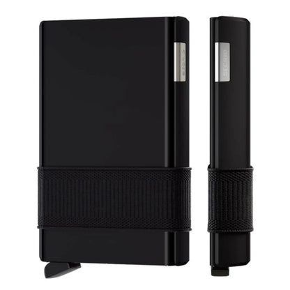 Secrid Cardslide - Compact Wallet - Black/Black