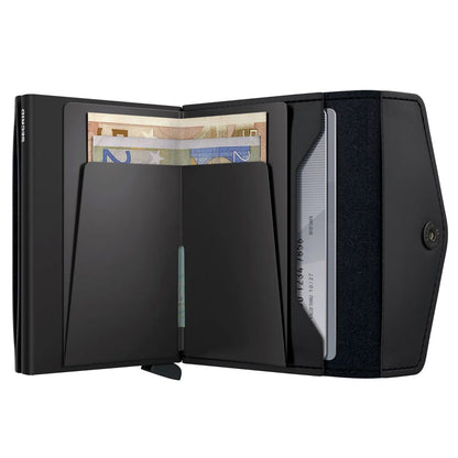 Secrid Envelope Wallet Compact RFID Card Wallet - Matte Black