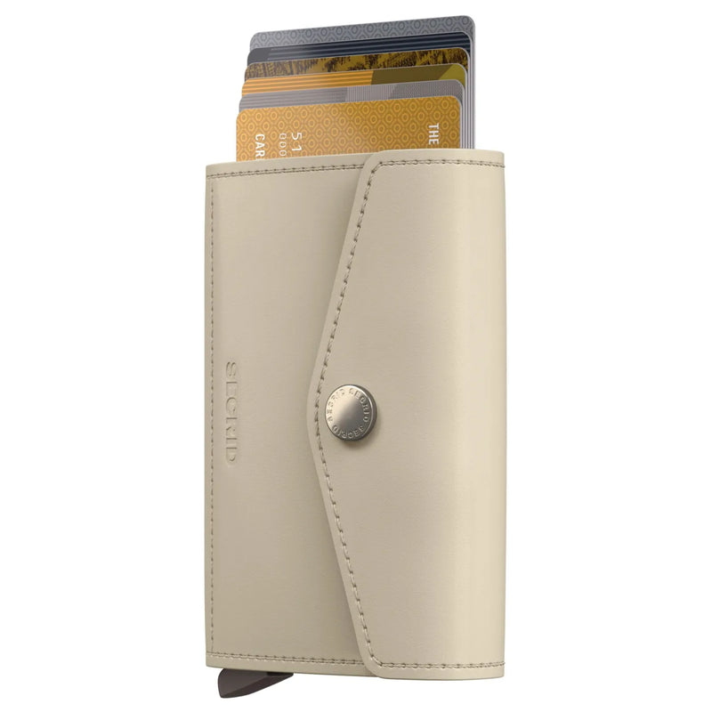 Secrid Envelope Wallet Compact RFID Card Wallet - Original Latte