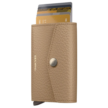 Secrid Envelope Wallet Compact RFID Card Wallet - Pebble Cappuccino