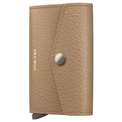 Secrid Envelope Wallet Compact RFID Card Wallet - Pebble Cappuccino