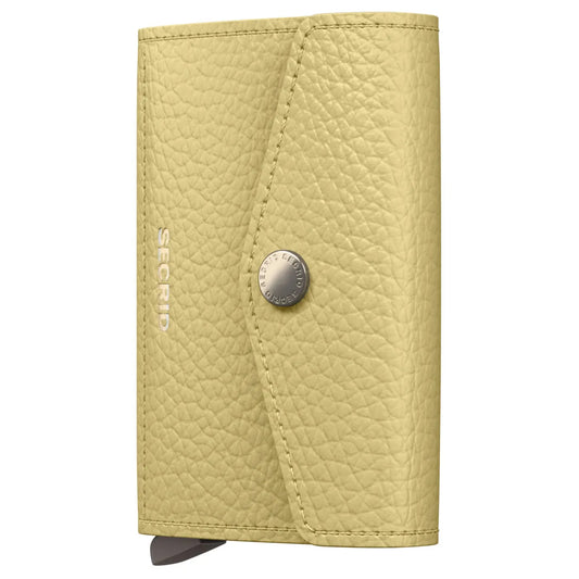 Secrid Envelope Wallet Compact RFID Card Wallet - Pebble Yellow