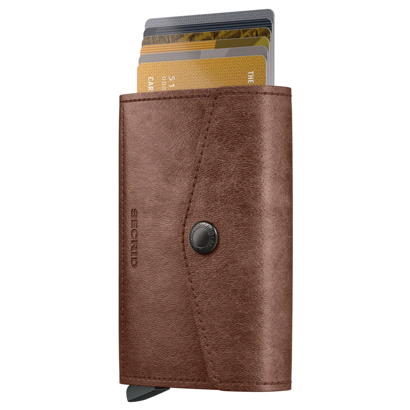 Secrid Envelope Wallet Compact RFID Card Wallet - Vintage Cognac