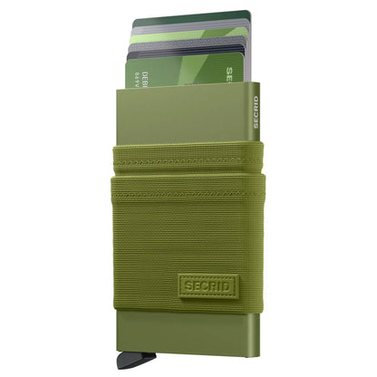 Secrid Flexwallet Original Compact RFID Card Wallet - Kelp