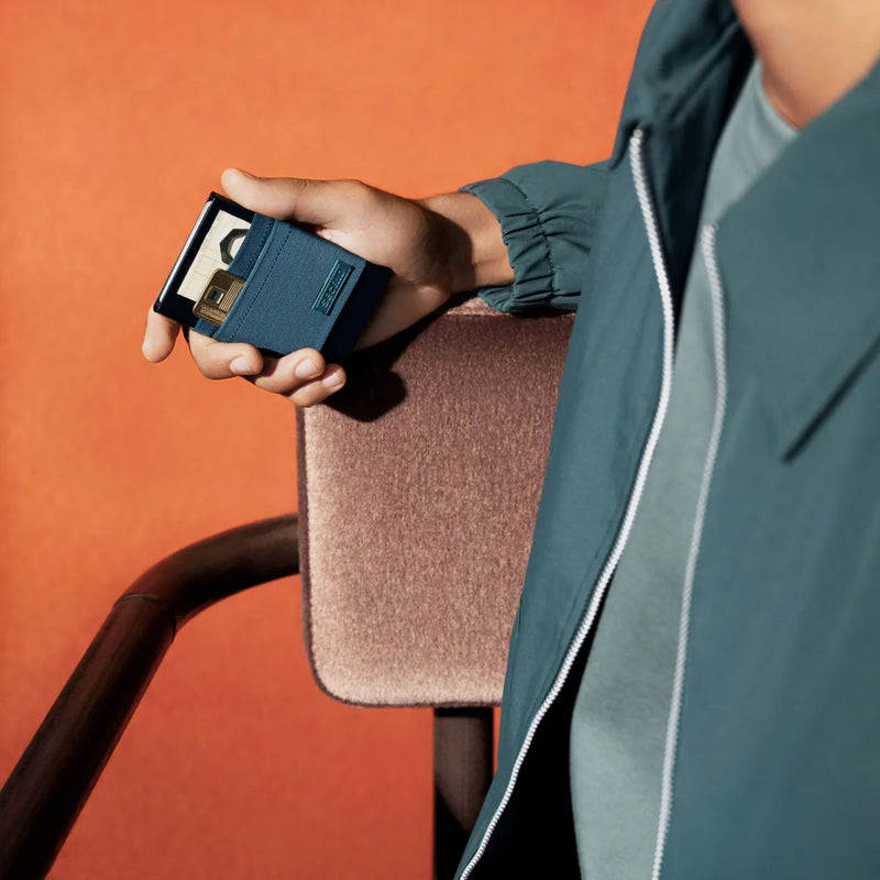 Secrid Flexwallet Original Compact RFID Card Wallet - Teal