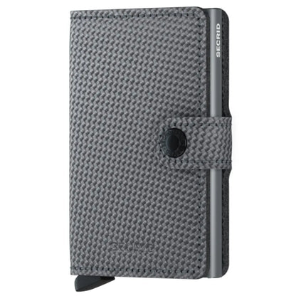 Secrid Miniwallet Carbon - Compact Wallet - Cool Grey