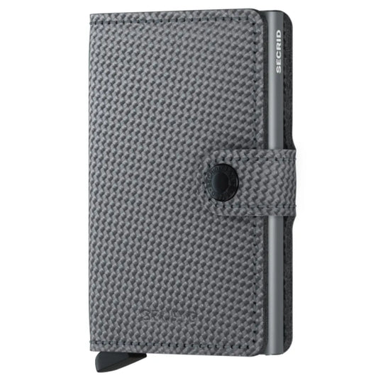 Secrid Miniwallet Carbon - Compact Wallet - Cool Grey